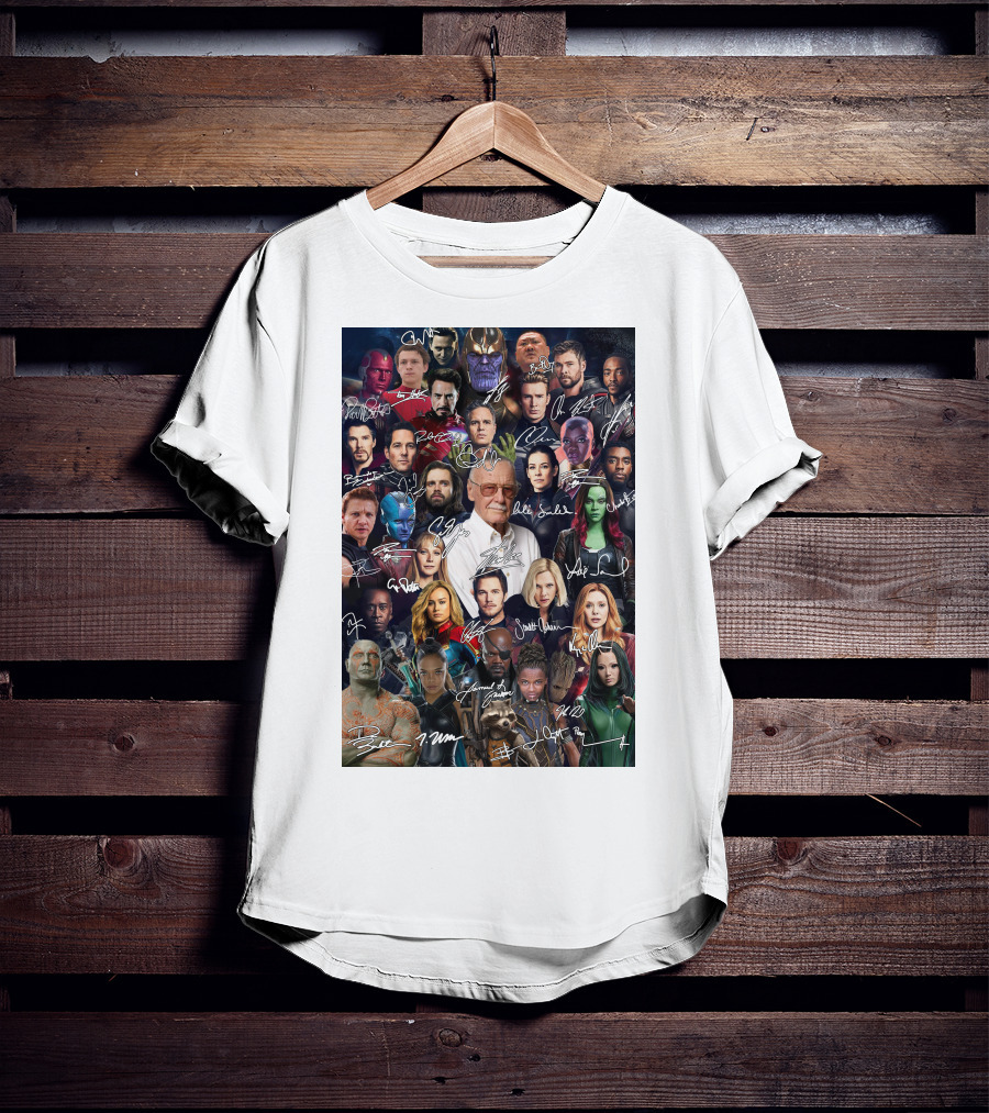 MV 001 Marvel Cinematic Universe Collage T-Shirt