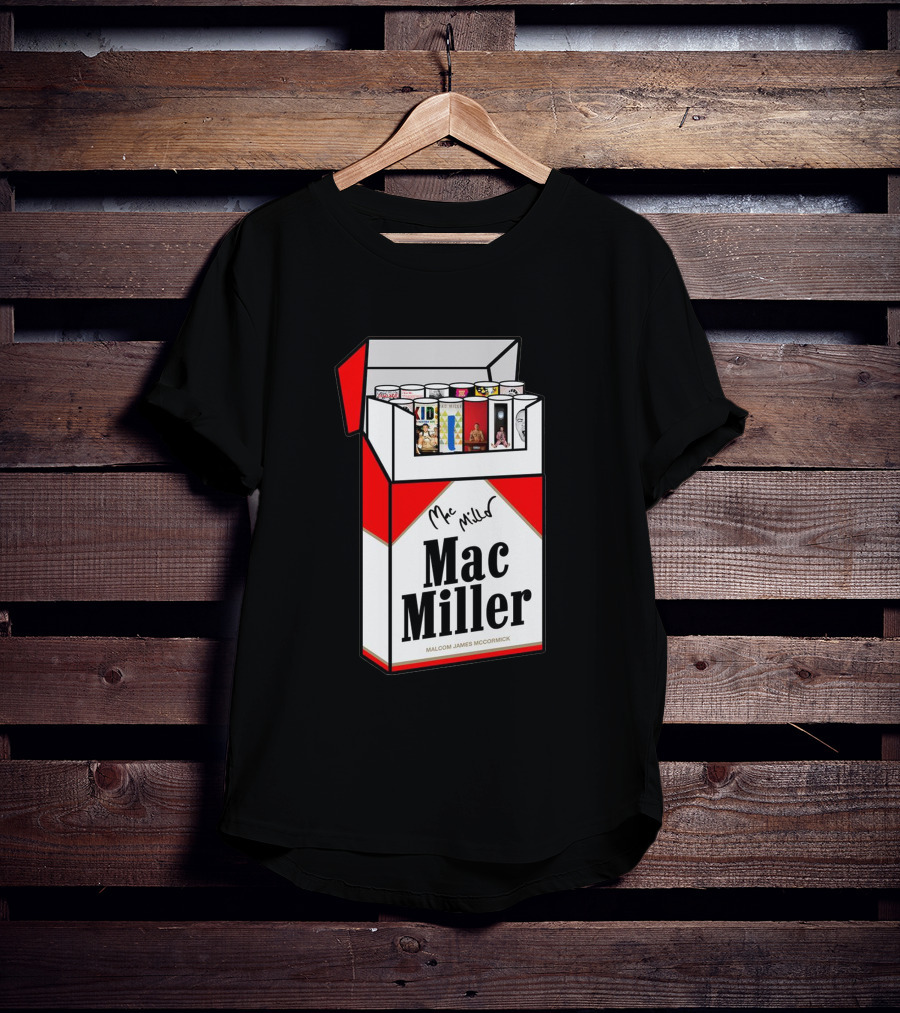 Mac Miller Malcolm James Mccormick Album Pack T-Shirt