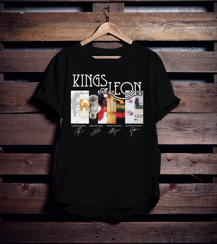 Kings Of Leon Called Followill Signatures T-Shirt