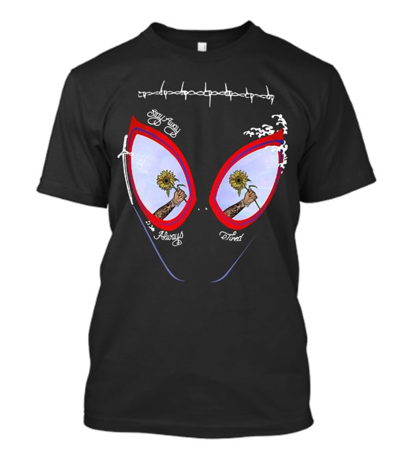 Stay Away Always Tired Sunflower Eyes T-Shirt