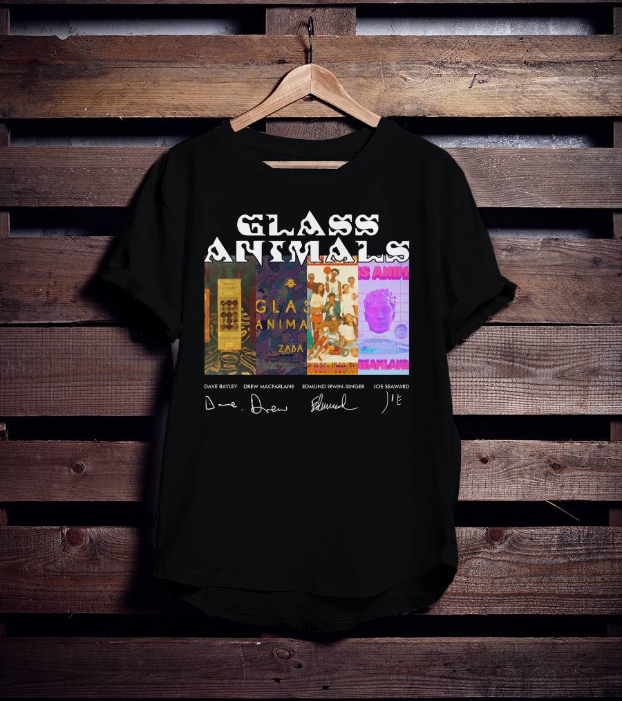 Glass Animals Dave Bayley Drew Macfarlane Edmund Irwin-Singer Joe Seaward Zaba Dreamland T-Shirt