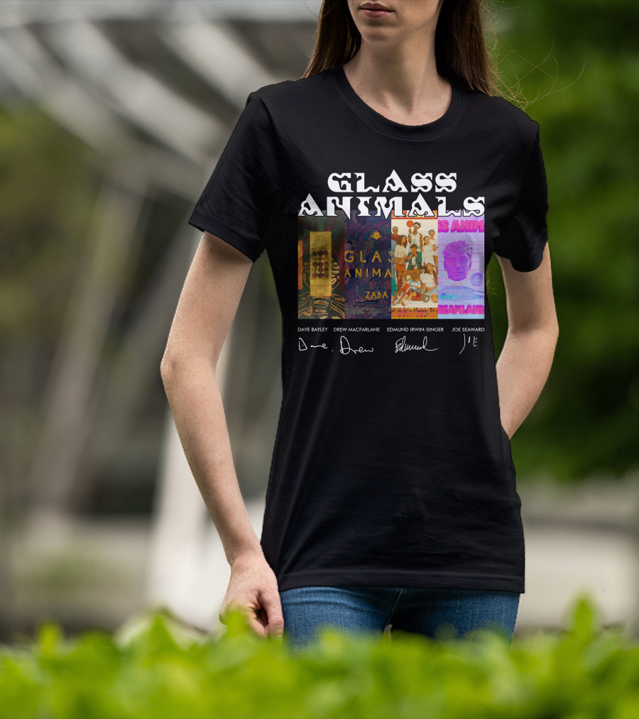 Glass Animals Dave Bayley Drew Macfarlane Edmund Irwin-Singer Joe Seaward Zaba Dreamland T-Shirt