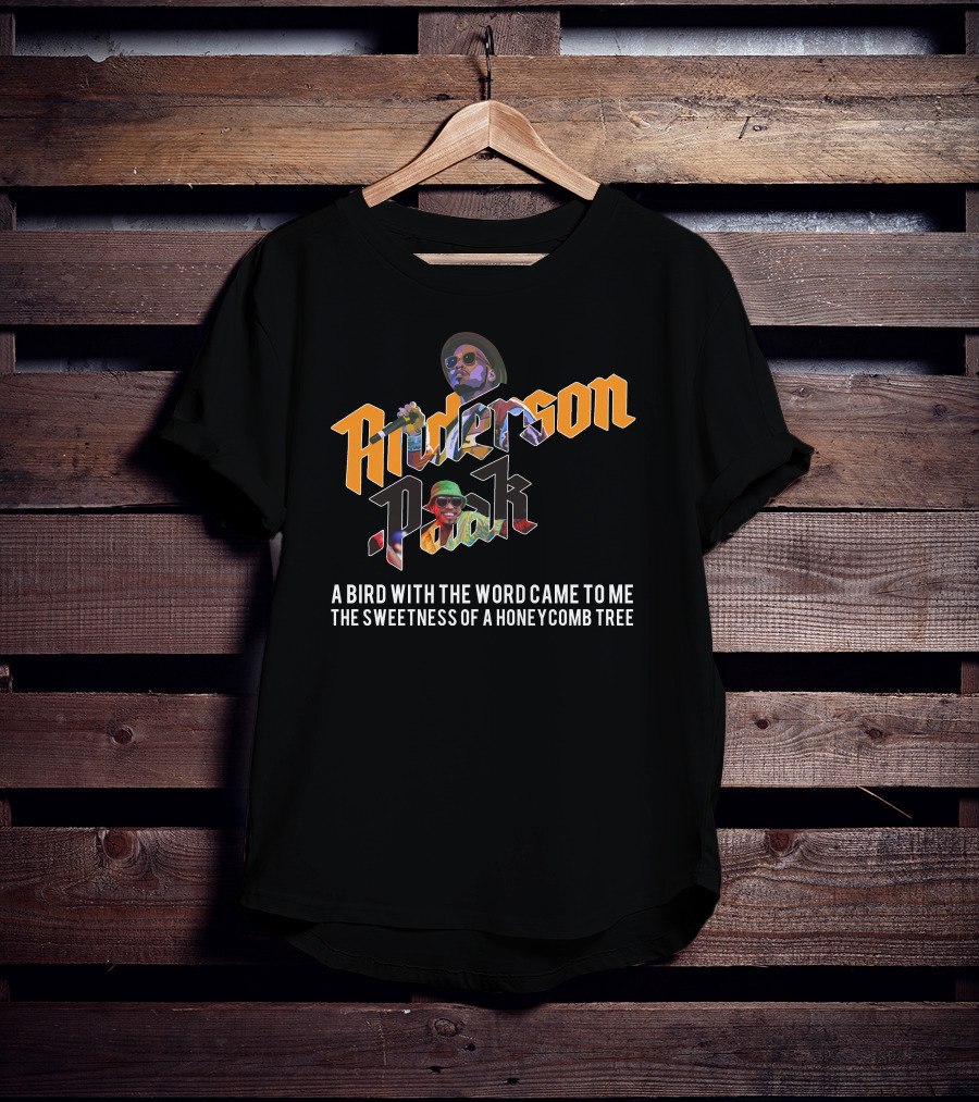 Anderson .Paak A Bird With The Word Came To Me The Sweetness Of A Honeycomb Tree T-Shirt