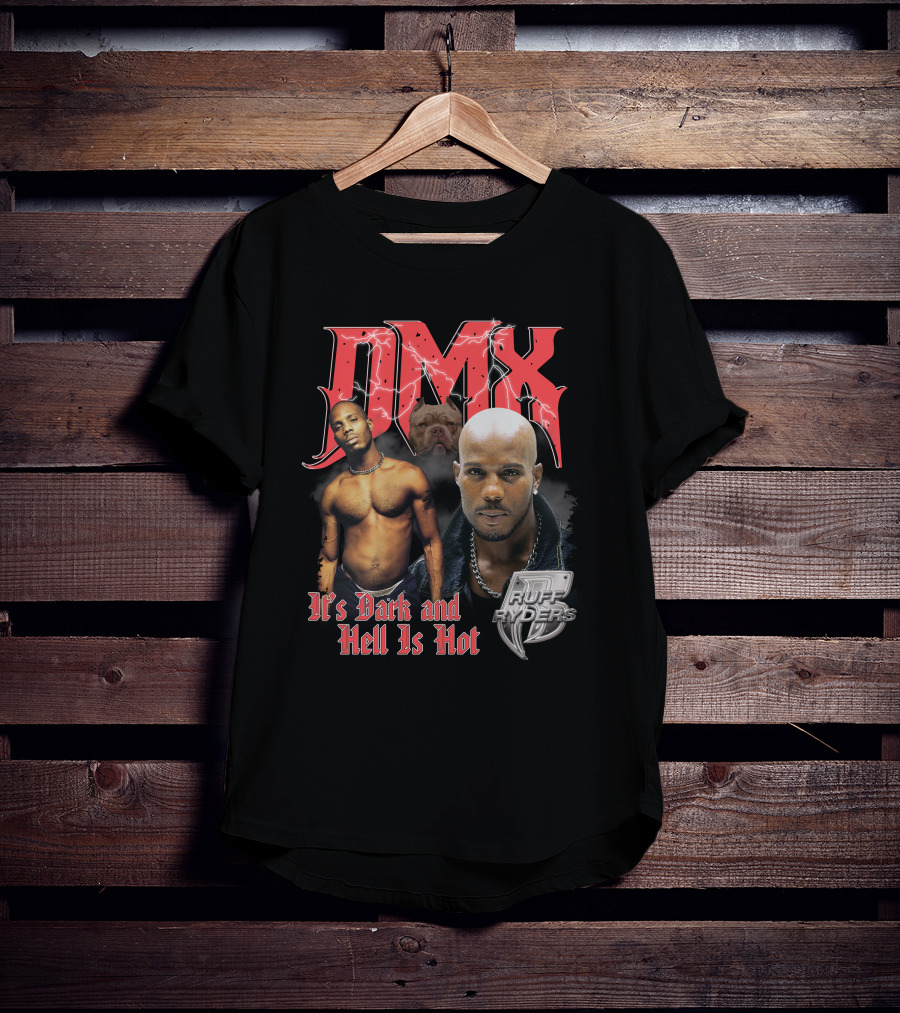 Dmx It's Dark And Hell Is Hot Ruff Ryders T-Shirt
