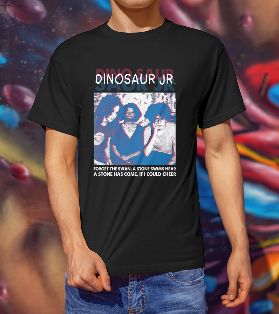 Dinosaur Jr. Forget The Swan A Stone Swims Near A Stone Has Come If I Could Cheer T-Shirt