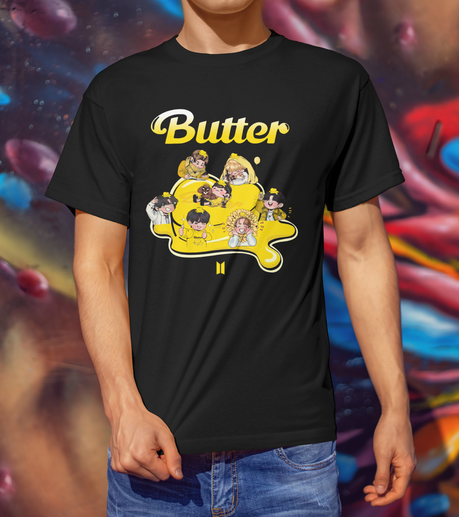 Butter Bts Characters T-Shirt