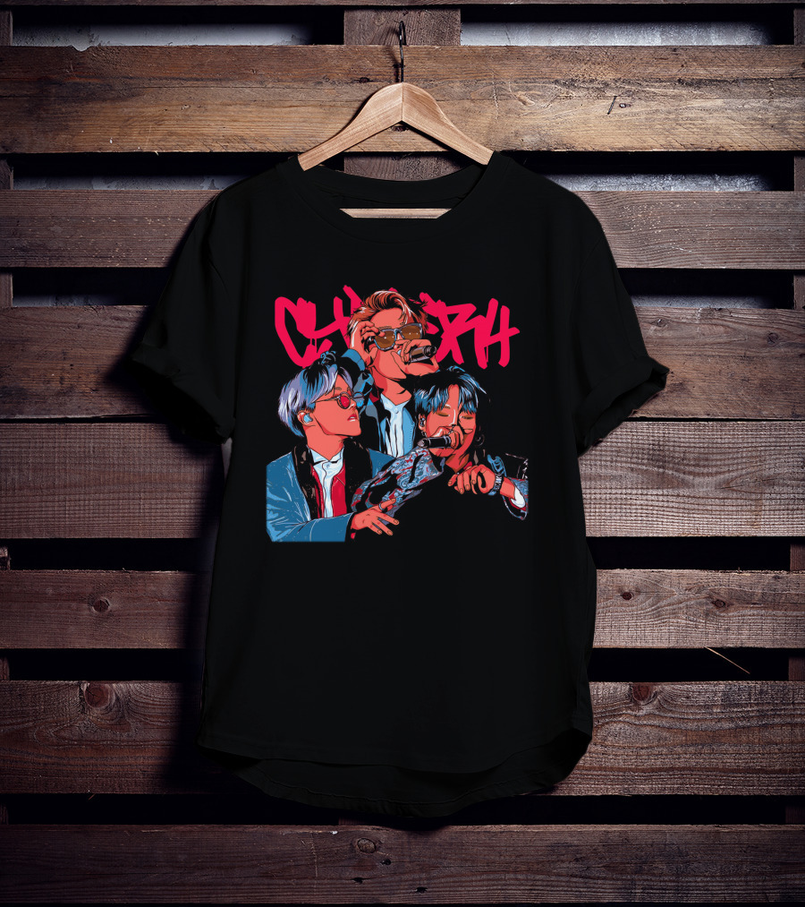 Church Bold Trio Red Sunglasses T-Shirt