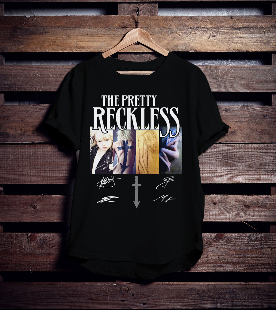 The Pretty Reckless Signed Cross Art Collection T-Shirt