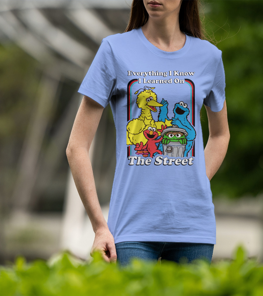 Everything I Know I Learned On The Street T-Shirt