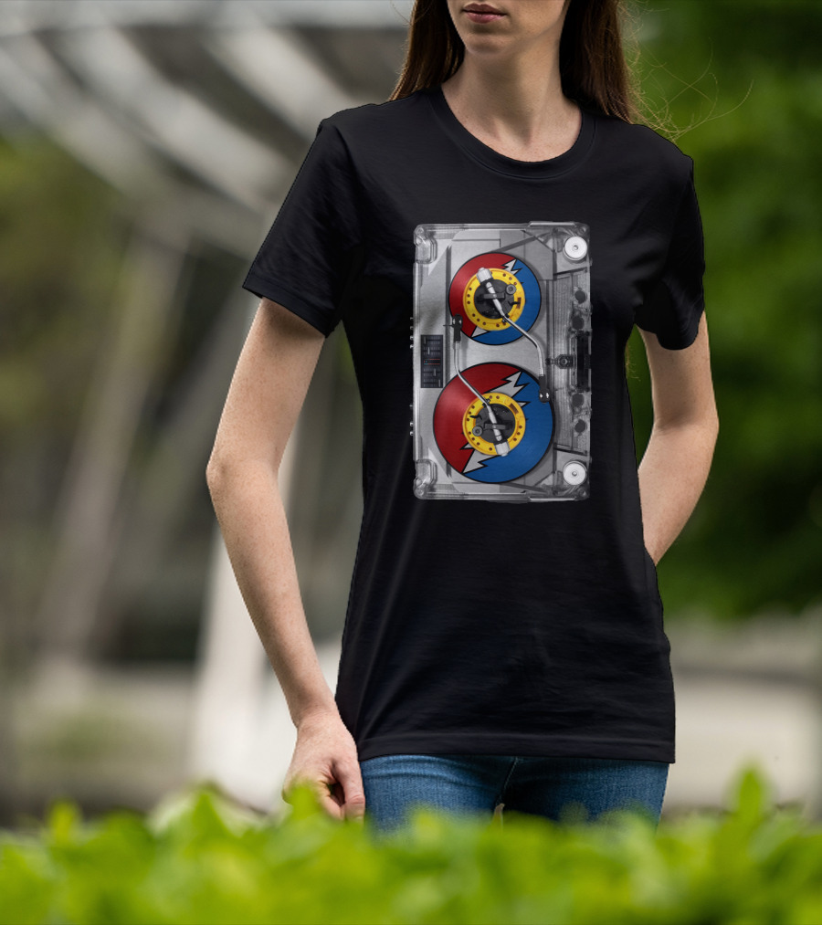Grateful Dead Cassette Tape Retro Vibe T-Shirt