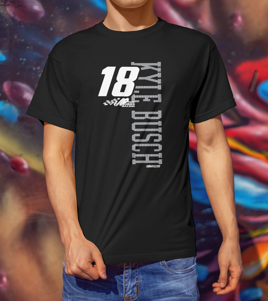 18 Joe Gibbs Racing Kyle Busch NASCAR T-Shirt