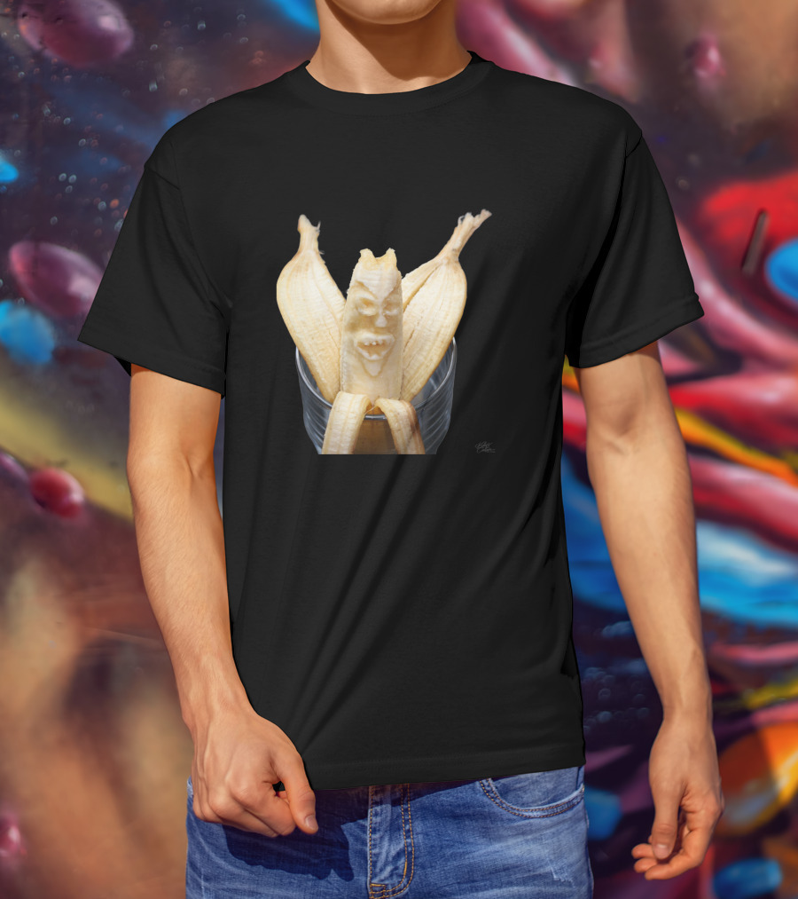 Banana Monster Carving Art 1364472 T-Shirt