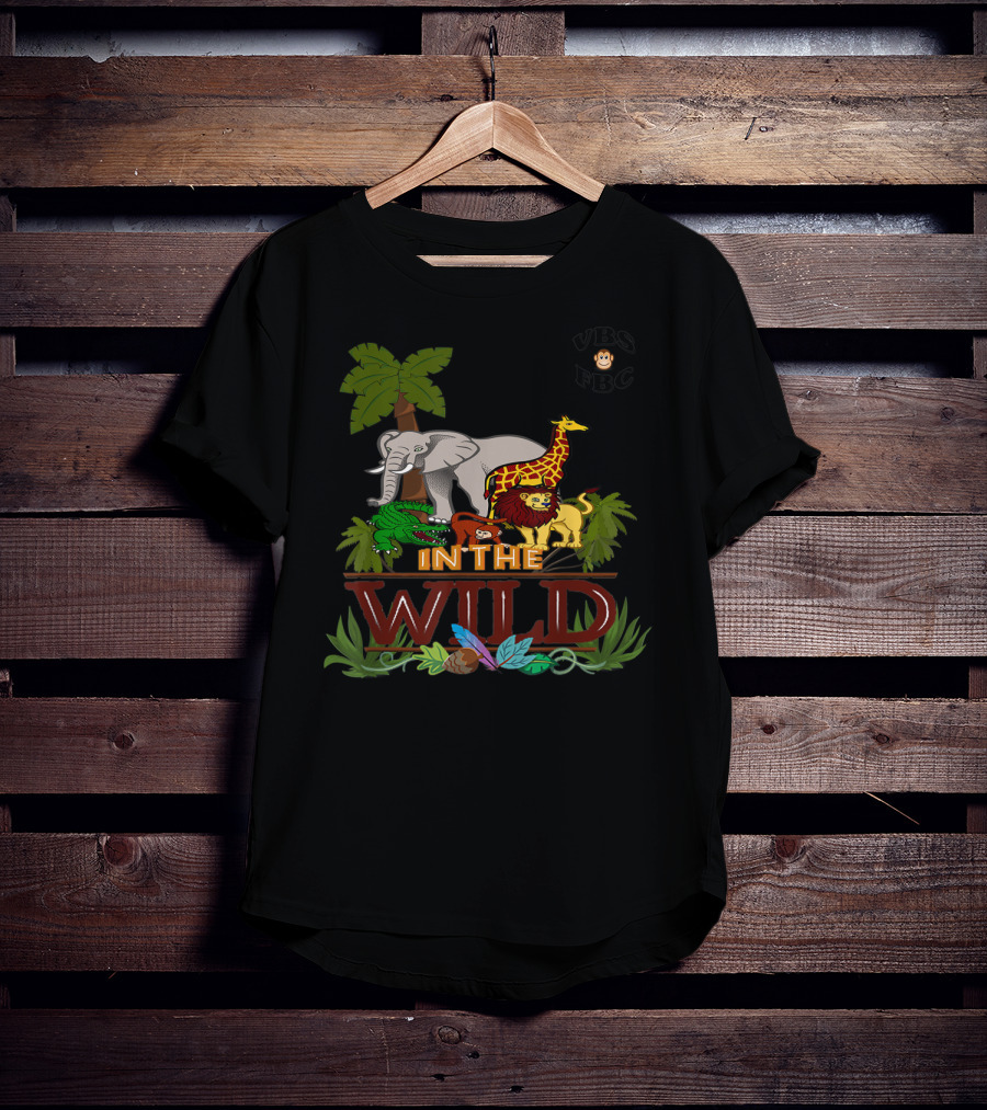 VBS FBC In The Wild Jungle Vacation Camp Adventure T-Shirt