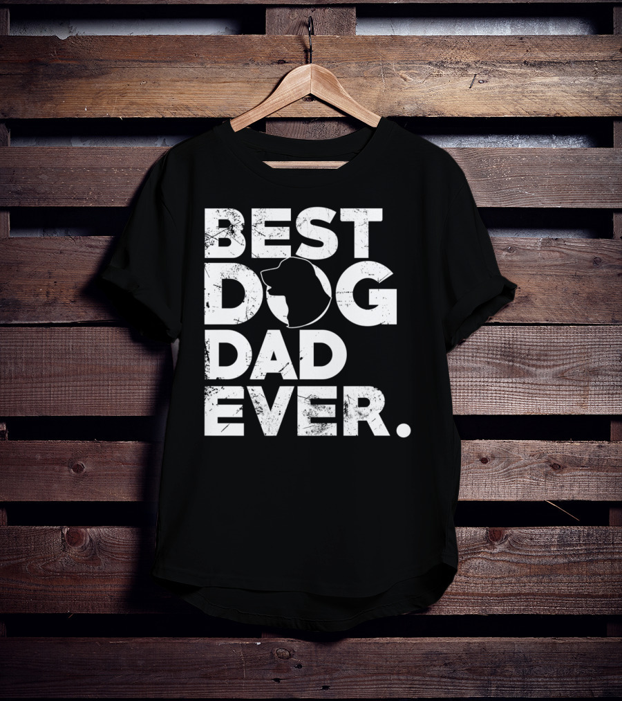 Best Golden Retriever Dog Dad Ever T-Shirt