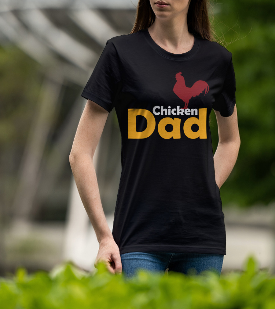 Chicken Dad Funny Lover Themed Chicken Dad T-Shirt