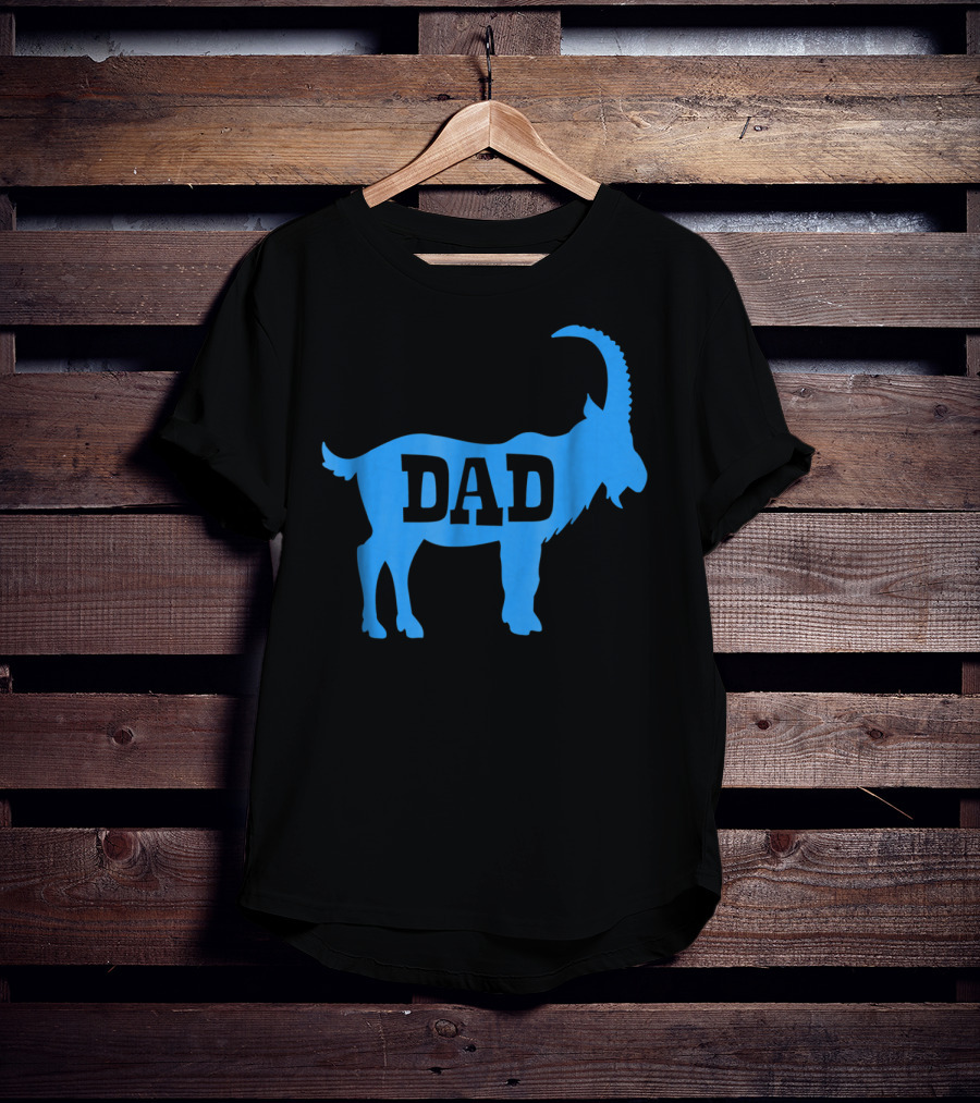 DAD GOAT Greatest Of All Time Birthday T-Shirt