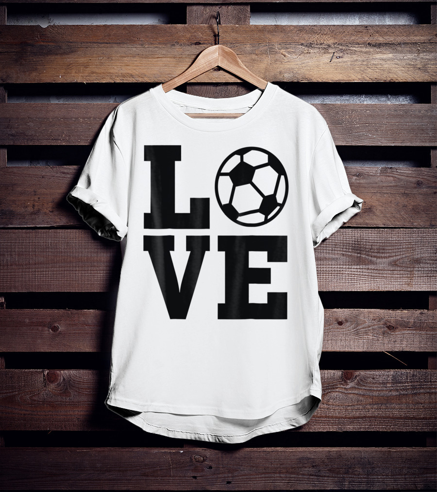 LOVE Soccer Coach Player 76 T-Shirt
