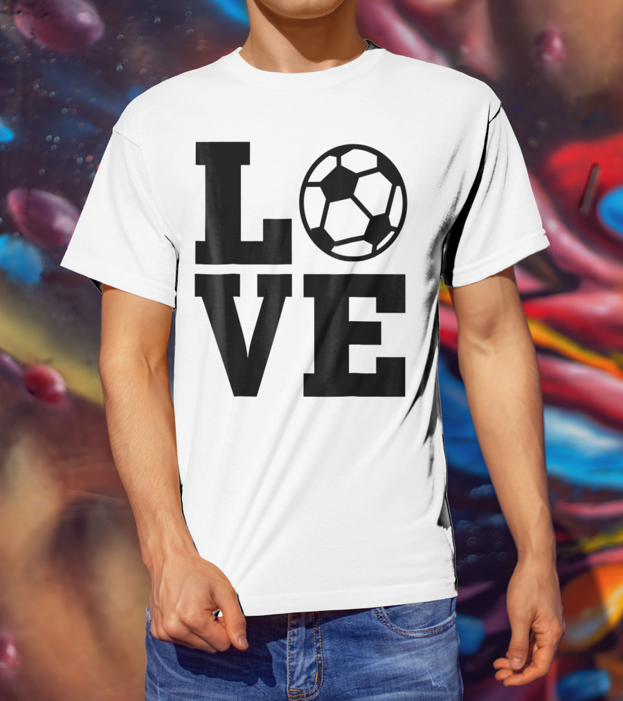 LOVE Soccer Coach Player 76 T-Shirt