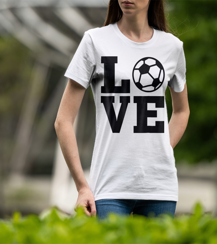 LOVE Soccer Coach Player 76 T-Shirt