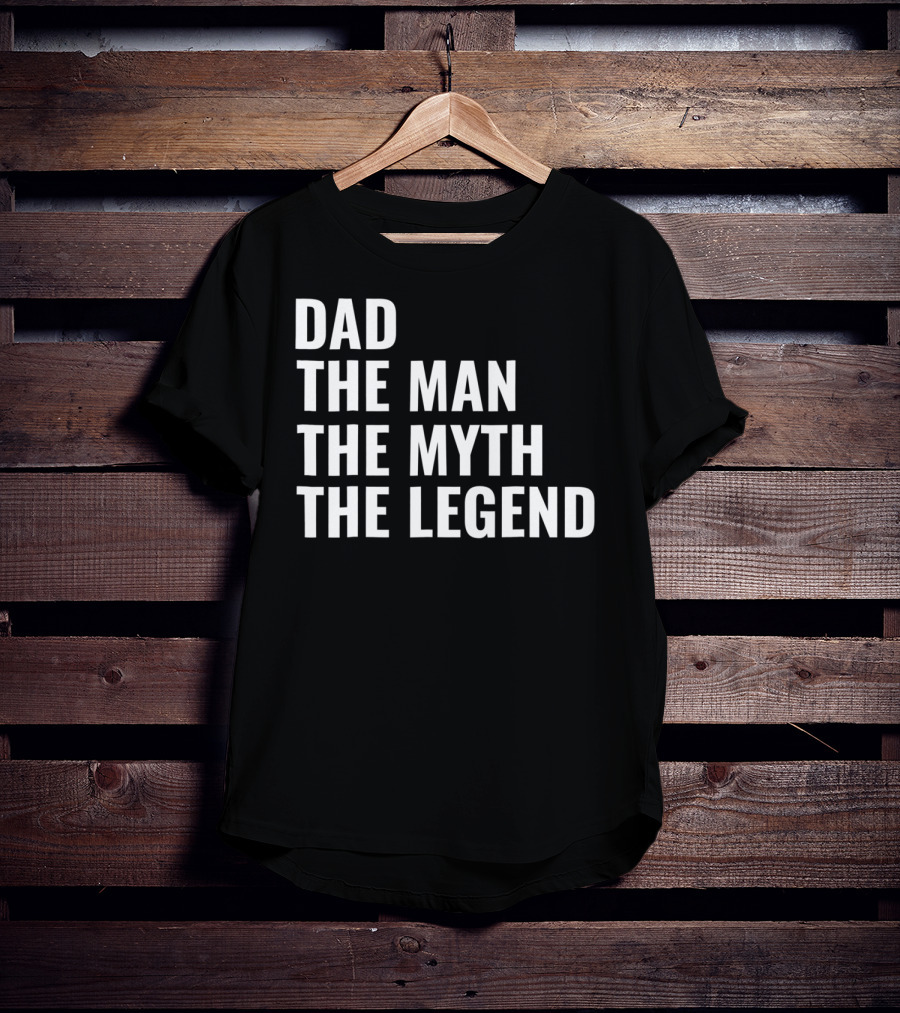 Mens Awesome Dad The Man The Myth The Legend T-Shirt