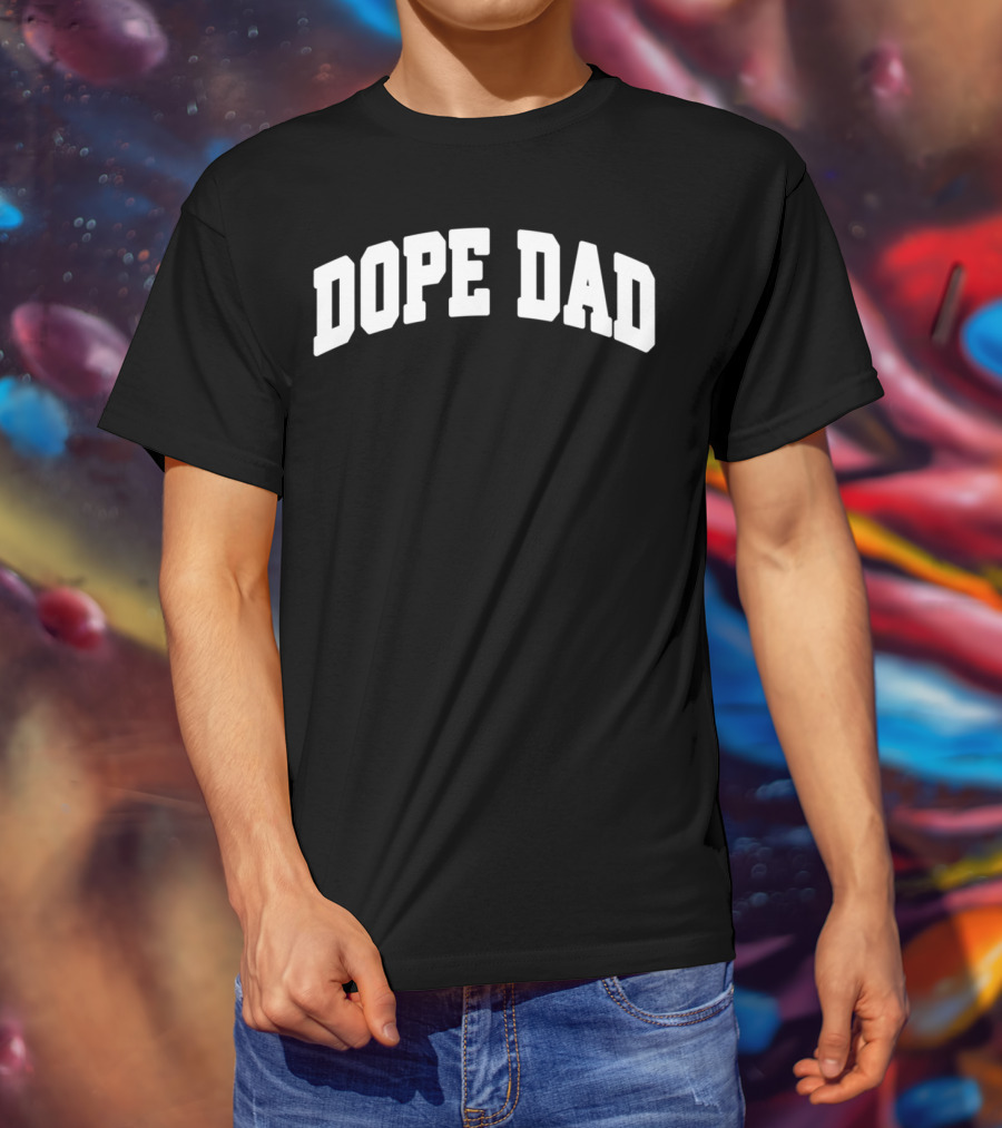 Mens Dope Dad Funny Novelty Birthday Day 35 T-Shirt