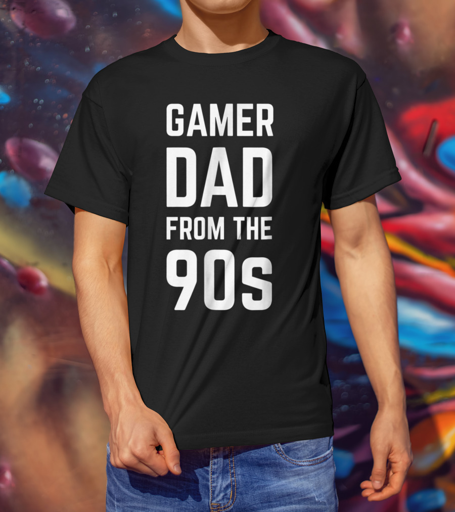 Gamer Dad From The 90s T-Shirt