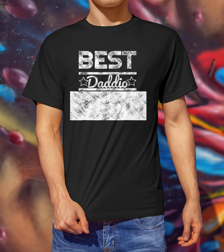 Best Daddio Ever Dad Pop Grandpa Fathers T-Shirt