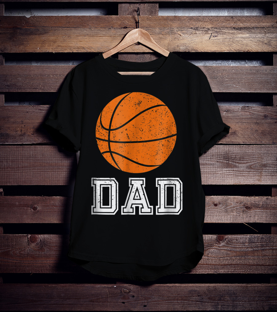Dad Basketball Ballers For Baller Daddies53 T-Shirt