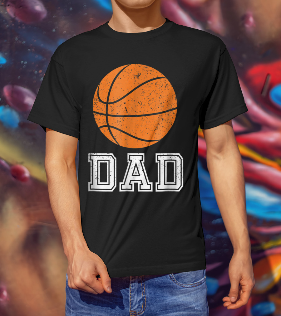 Dad Basketball Ballers For Baller Daddies53 T-Shirt