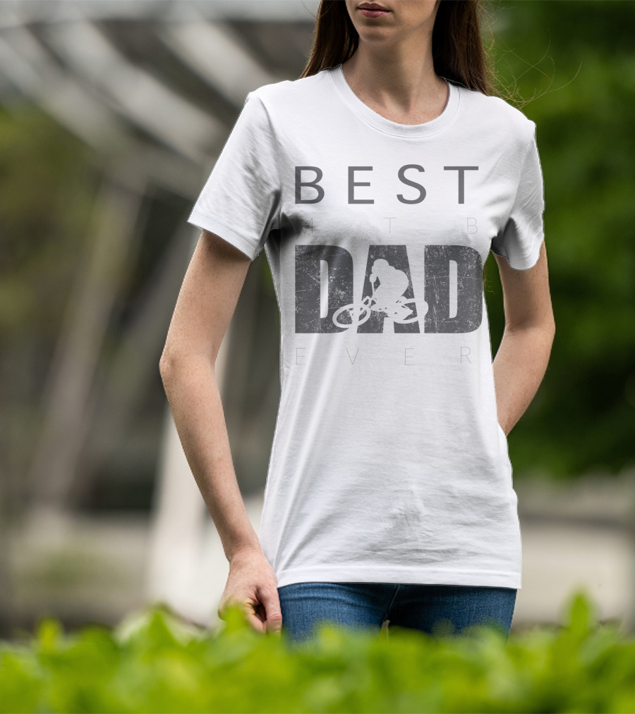 Best MTB Dad Ever Mountain Bike Rider T-Shirt