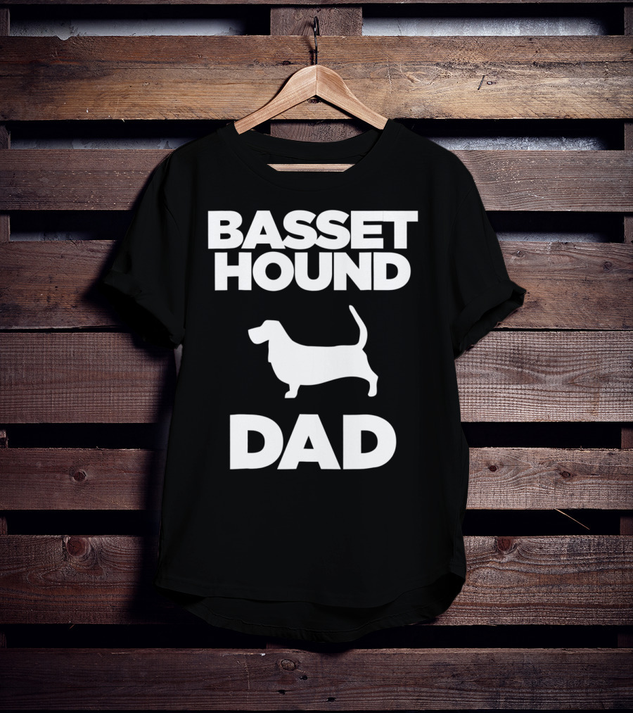 Basset Hound Dad T-Shirt