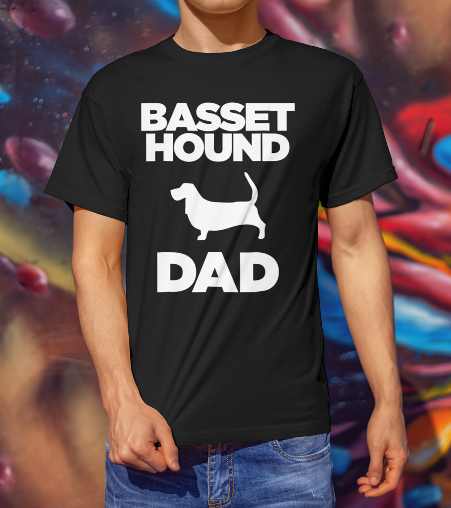 Basset Hound Dad T-Shirt