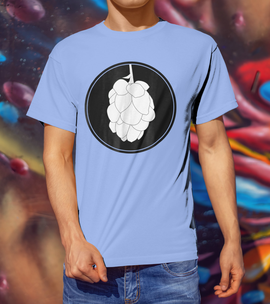 BIRTHDAY Craft Beer Hops Leaf Brewing Dad27 Hops Cone T-Shirt