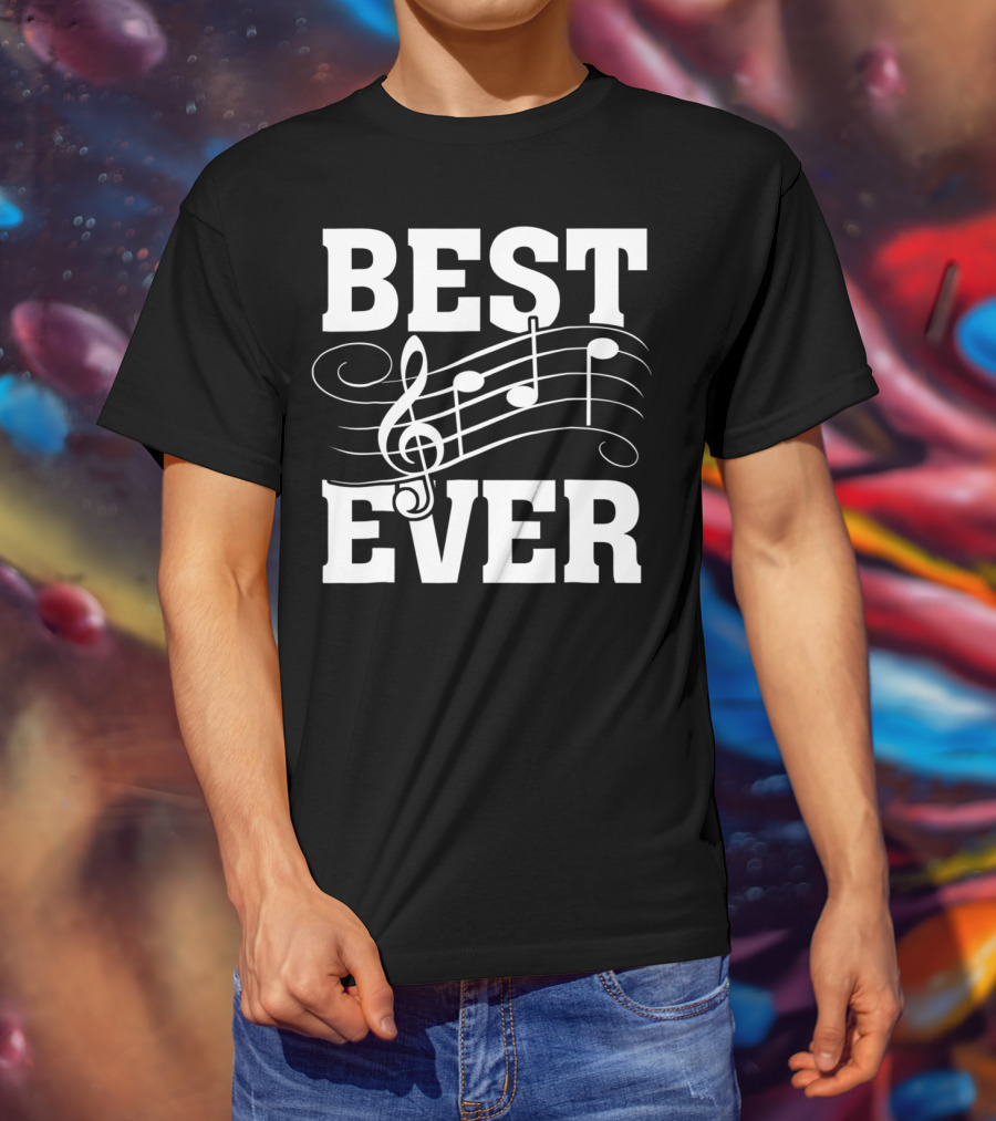 Best Ever Musical Notes T-Shirt
