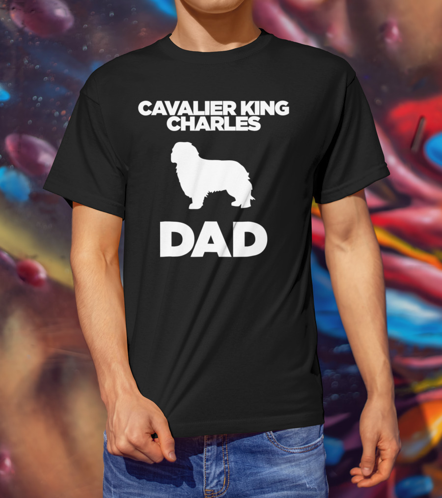 Cavalier King Charles Dad T-Shirt