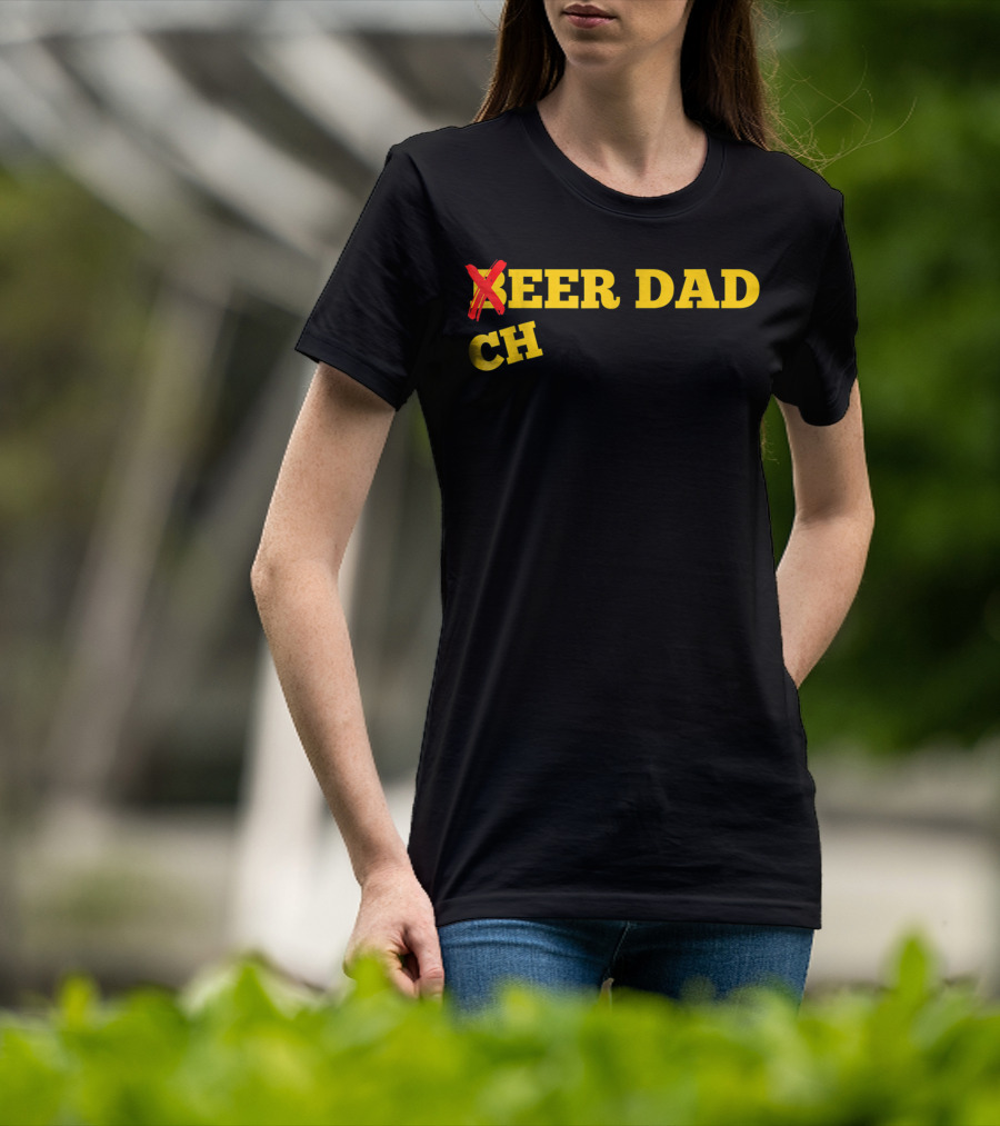 Cheer Dad Not Beer Dad Cheer Dad T-Shirt