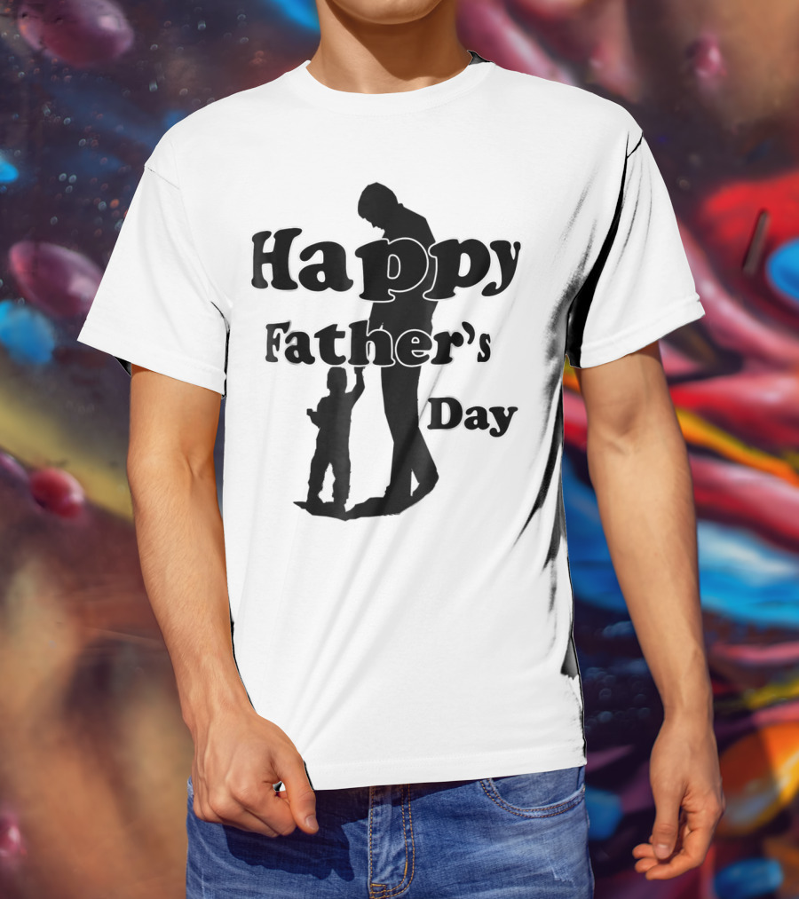 Father's Day Happy Funny Dad Is My Best Person43 T-Shirt