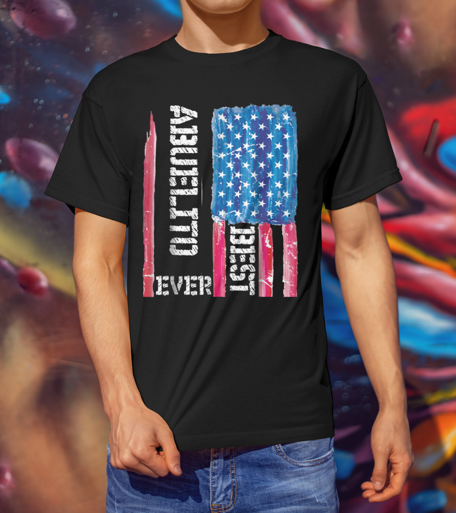 Best Abuelito Ever Distressed American Flag T-Shirt