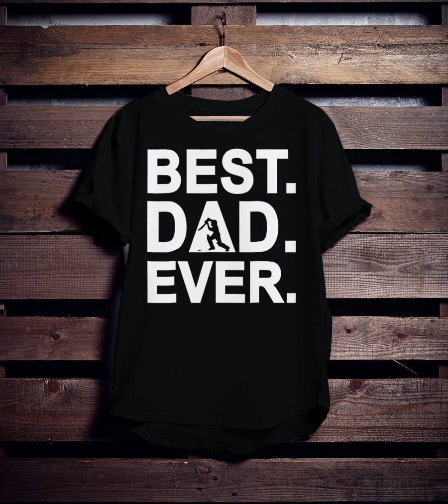 Best Cricket Dad Ever Day96 Best Dad Ever T-Shirt