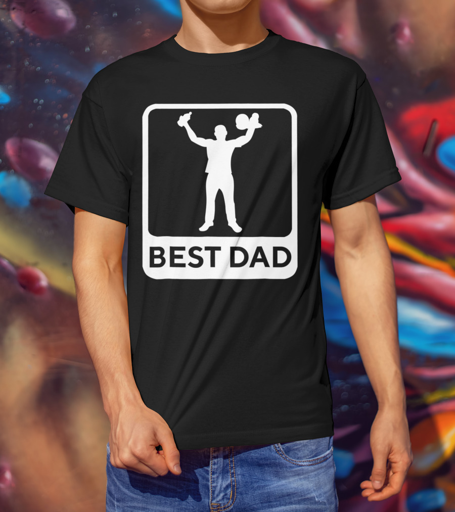BEST DAD Funny New Cool Dad T-Shirt