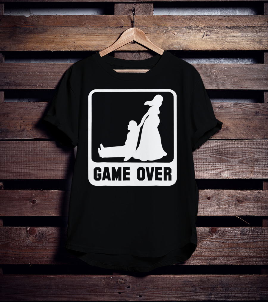 Game Over Wedding Humor T-Shirt