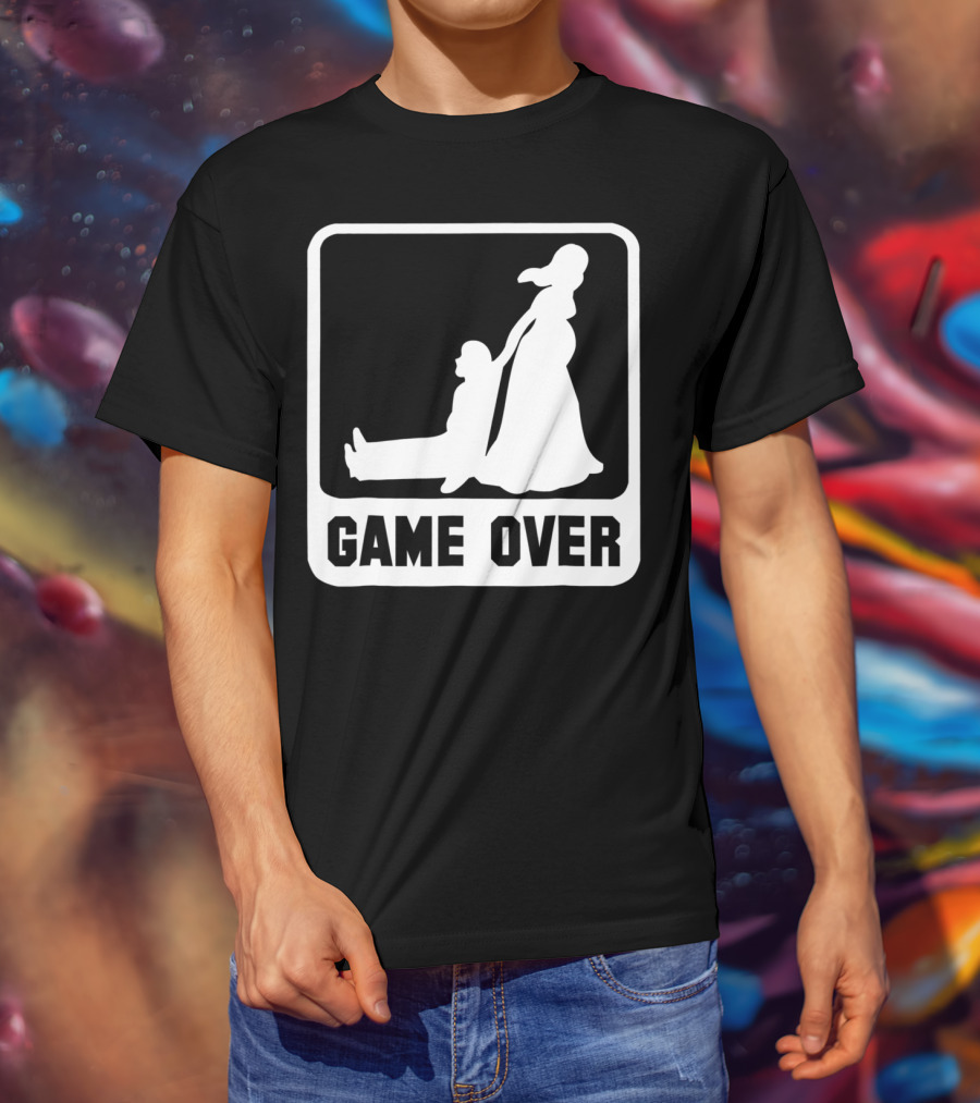 Game Over Wedding Humor T-Shirt