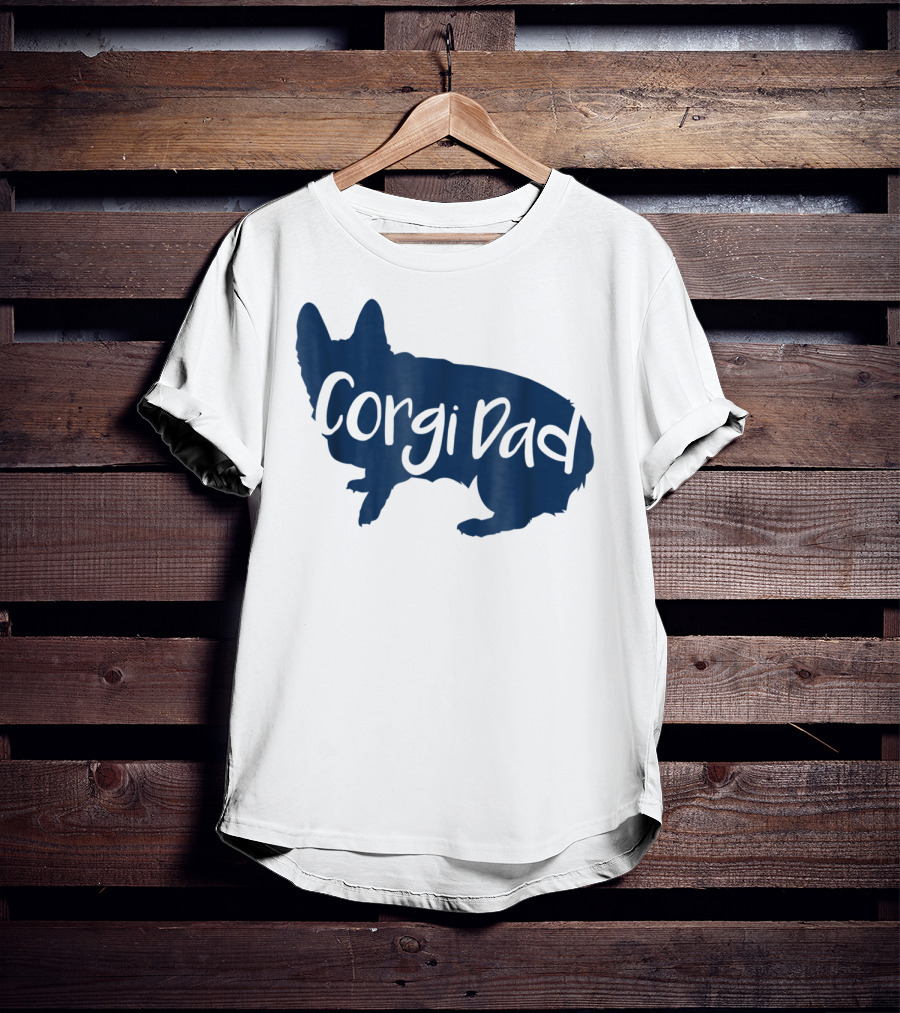 Corgi Dad CorgiLover Dog T-Shirt