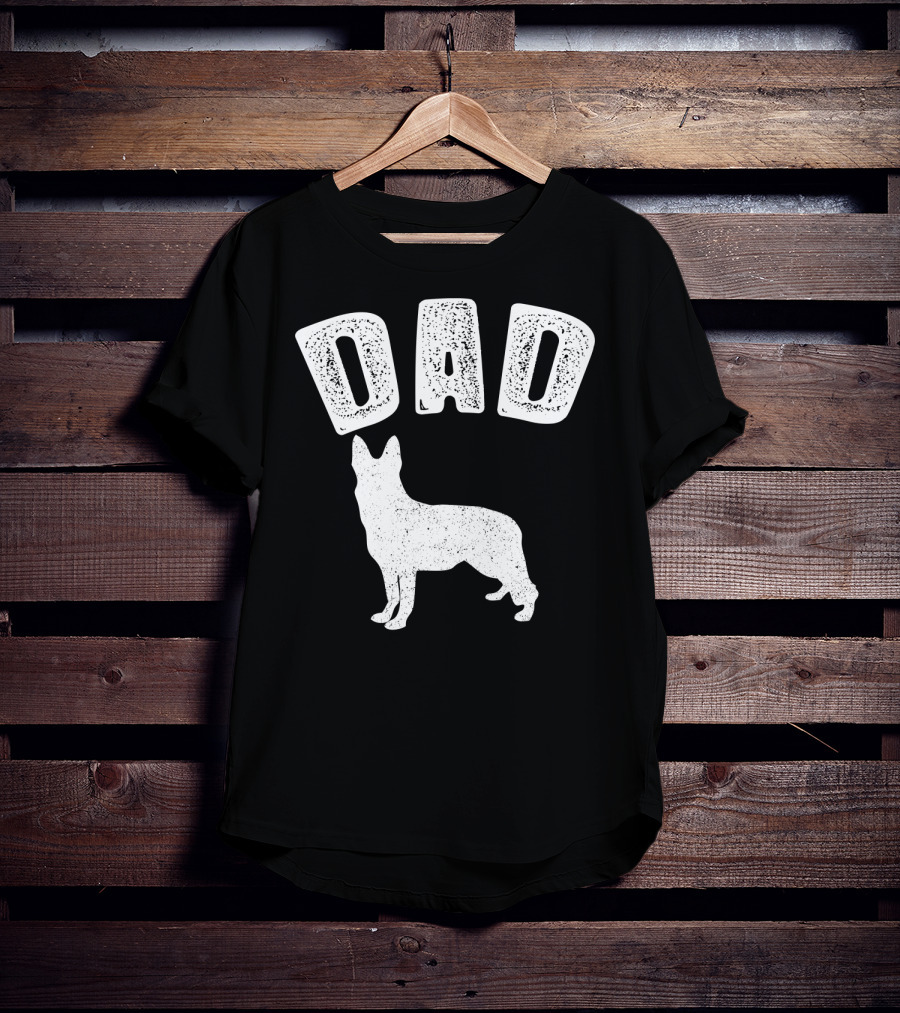 DAD GERMAN SHEPARD Matching Family T-Shirt