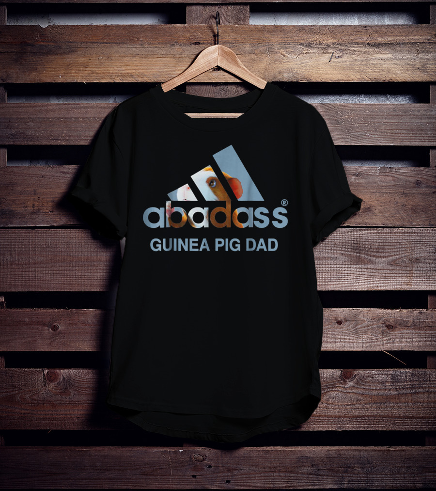 Abadass Guinea Pig Dad Guinea Pig Dad T-Shirt