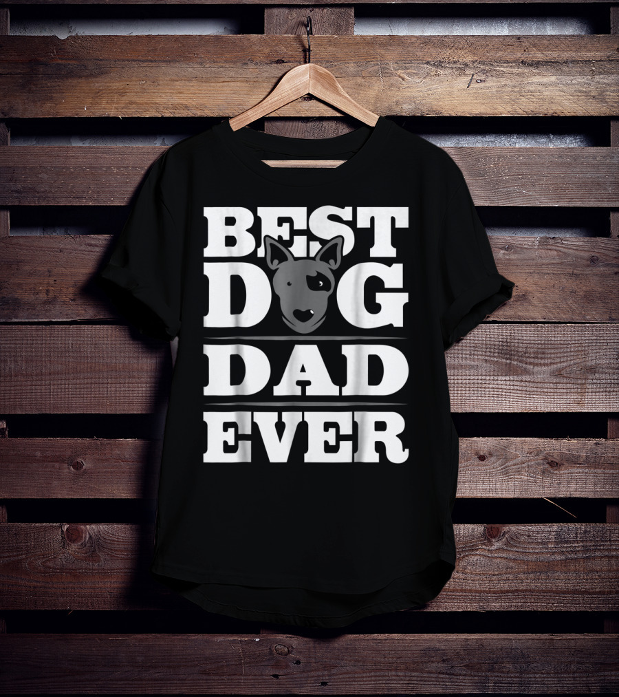 Best Dog Dad Ever Dog Lover Puppy Parent Dog Rescue Dad T-Shirt