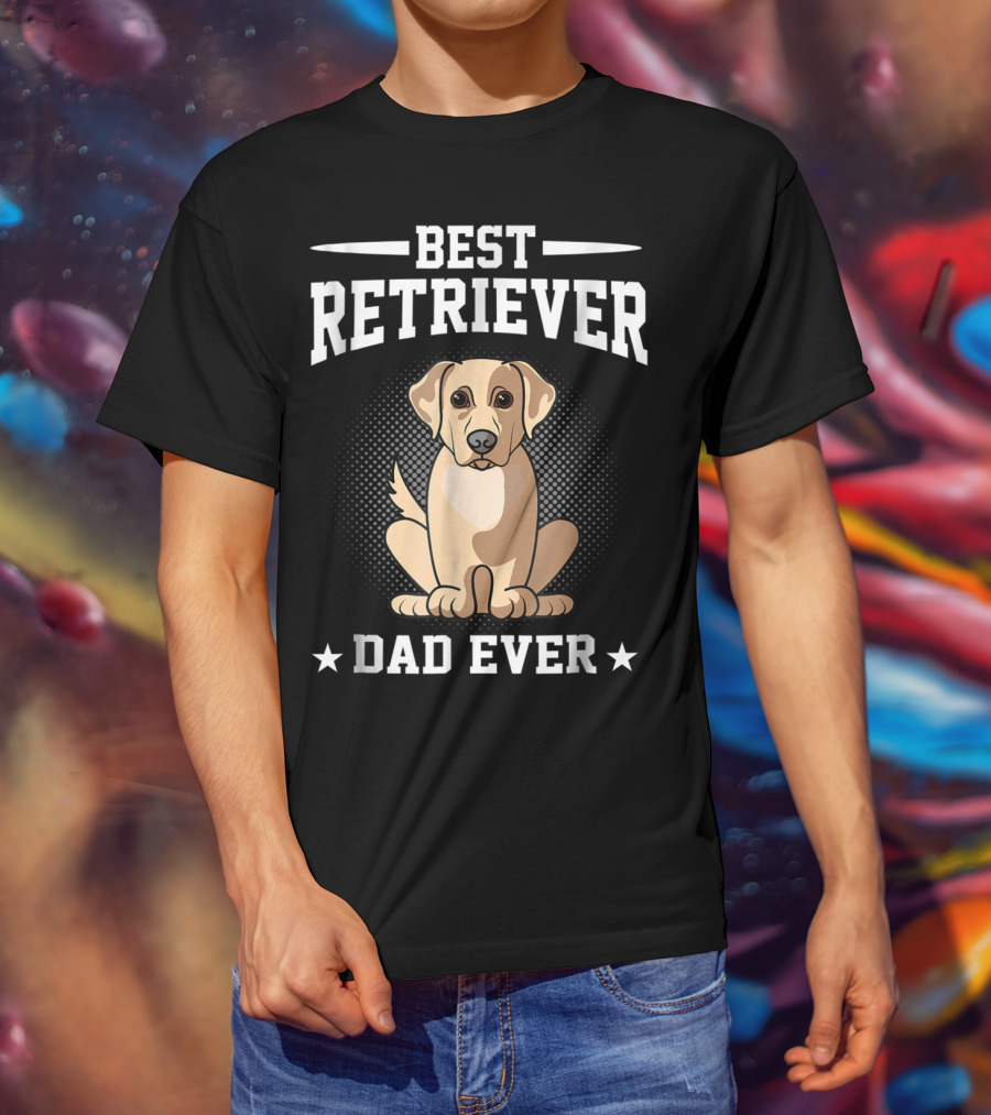 Best Retriever Dad Ever T-Shirt