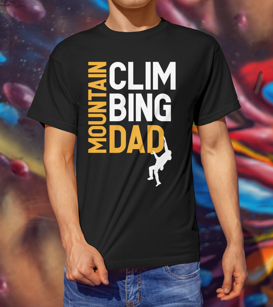 MOUNTAIN CLIMBING DAD T-Shirt
