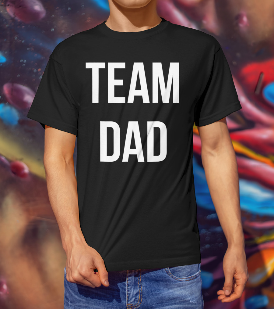 Team Dad 90 Cute Funny T-Shirt