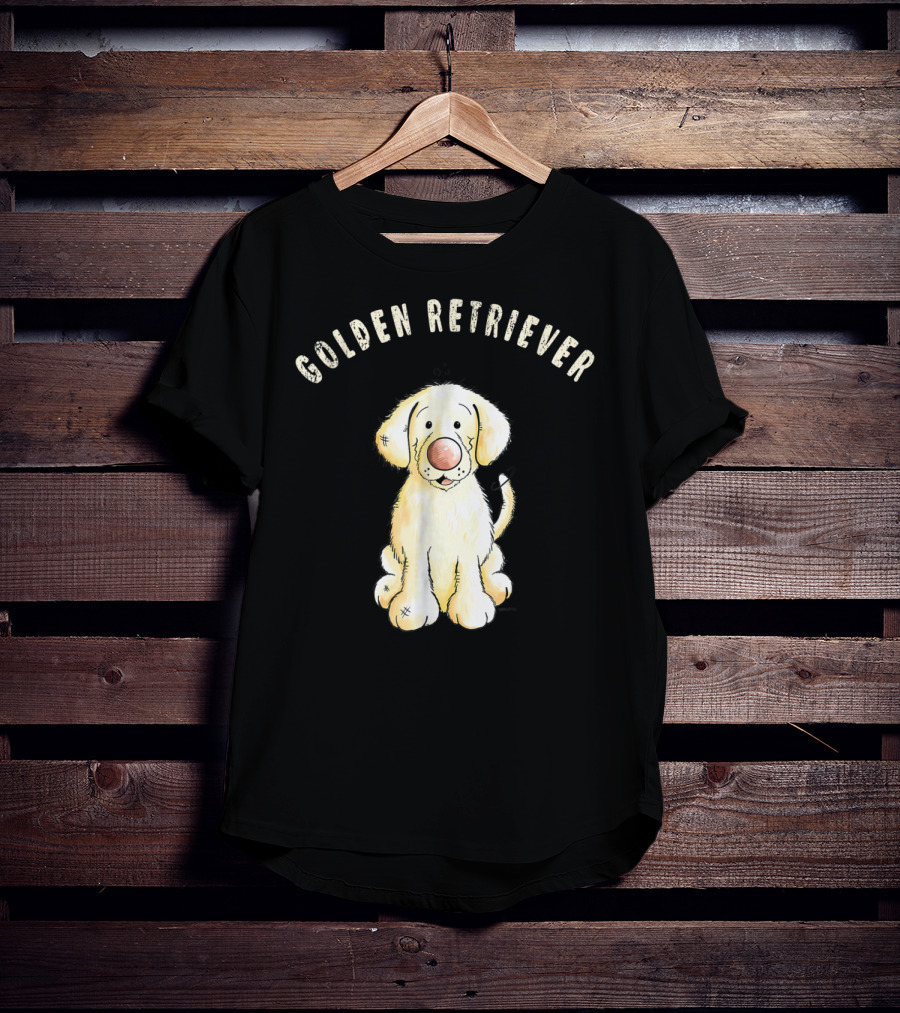 Golden Retriever Puppy For Dog Mom Or Dad T-Shirt